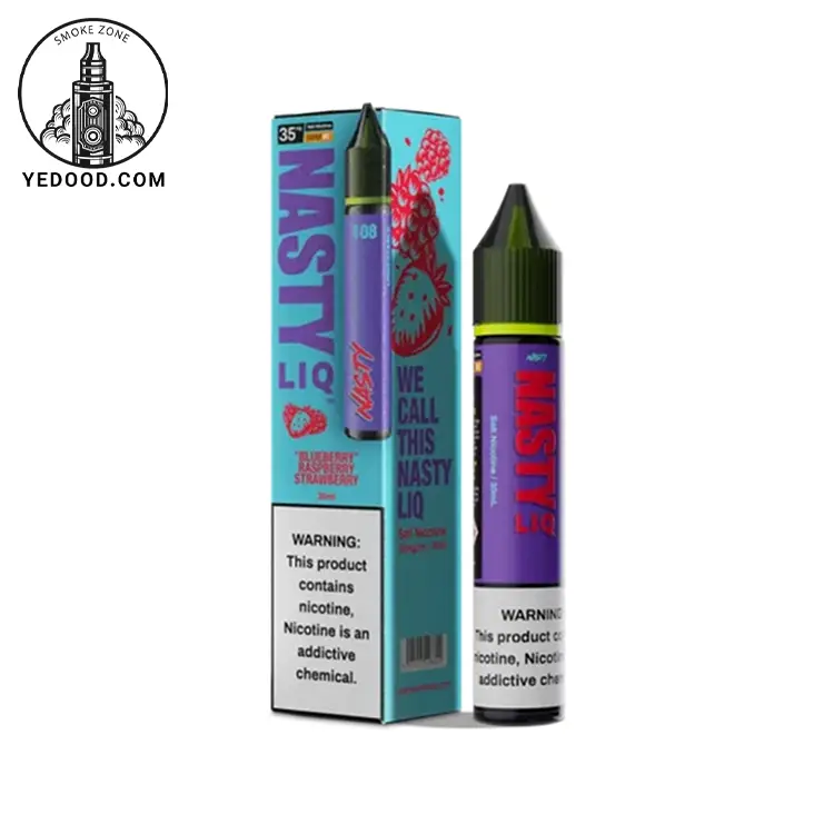 خرید جویس بلوبری تمشک توت فرنگی نستی _ NASTY Blueberry Raspberry Strawberry Juice