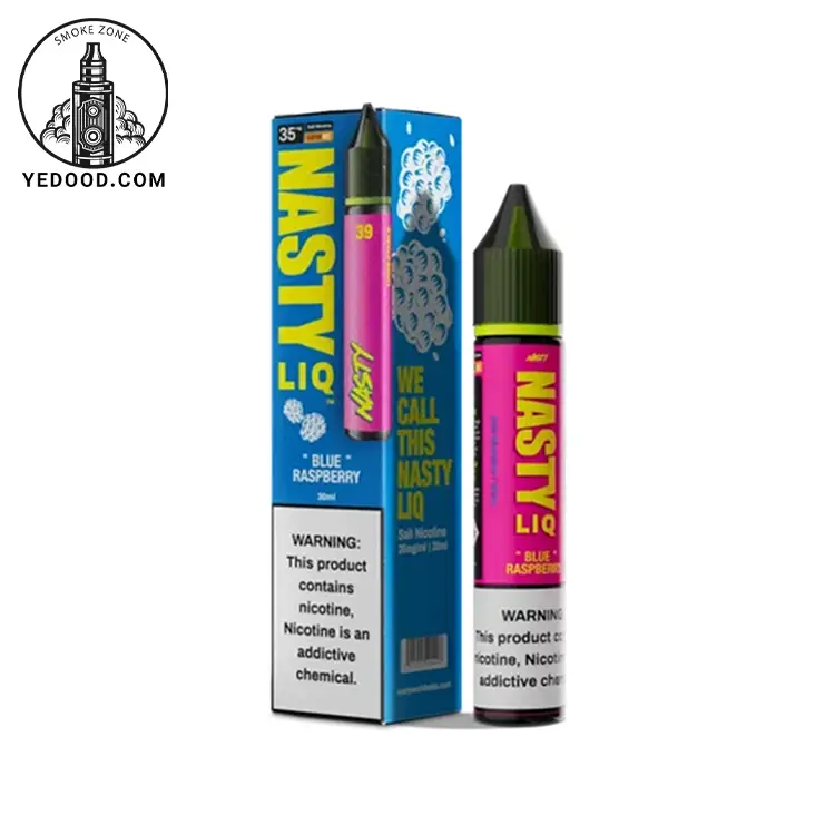 خرید جویس بلوبری تمشک نستی _ NASTY Blue Raspberry Juice