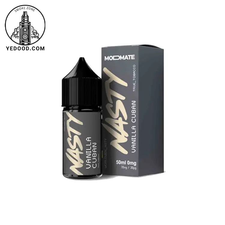 خرید جویس تنباکو وانیل نستی _ NASTY Vanilla Cuban Juice