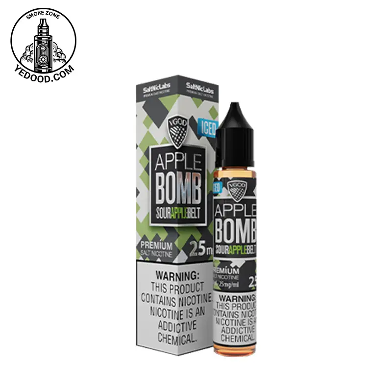 سالت بمب سیب یخ ویگاد – VGOD APPLE BOMB ICED SALT