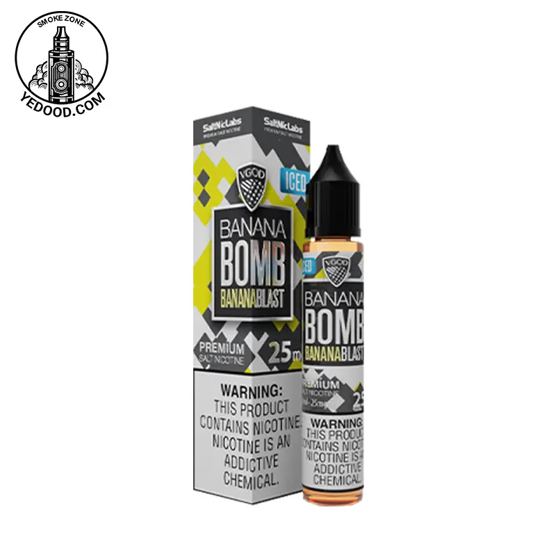 سالت بمب موز یخ ویگاد – VGOD BANANA BOMB ICED SALT