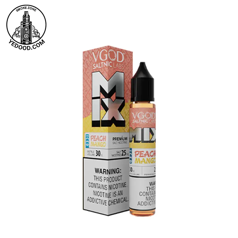 سالت هلو انبه یخ ویگاد – VGOD PEACH MANGO ICED SALT