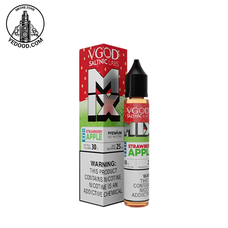 سالت توت فرنگی سیب یخ ویگاد – VGOD STRAWBERRY APPLE ICED SALT