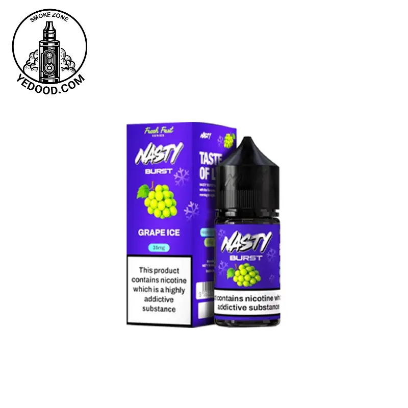 سالت انگور یخ سری برست نستی _ NASTY BURST GRAPE ICE SALT