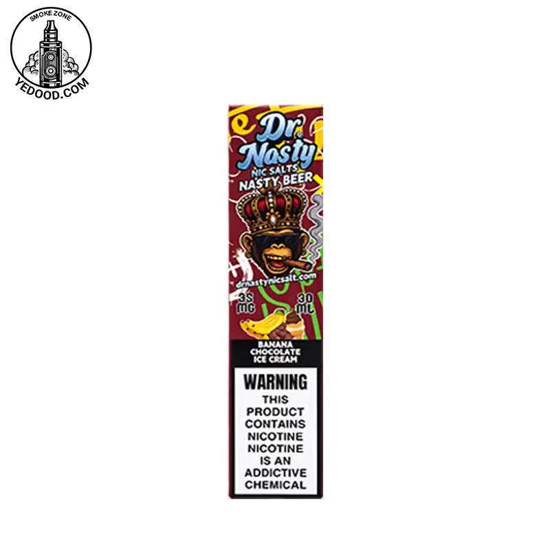سالت بستنی موز شکلات دکتر نستی – DR NASTY BANANA CHCOLATE ICE CREAM SALT