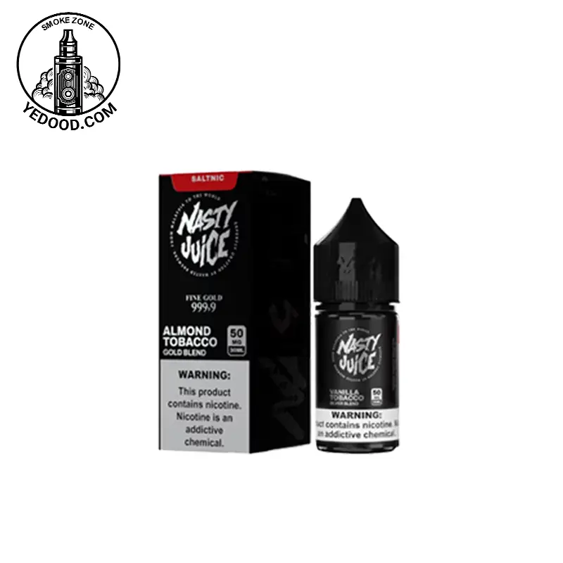سالت تنباکو بادام نستی _ NASTY ALMOND TOBACCO GOLD BLEND SALT