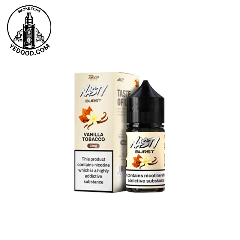 سالت تنباکو وانیل سری برست نستی _ NASTY BURST VANILA TOBACCO SALT