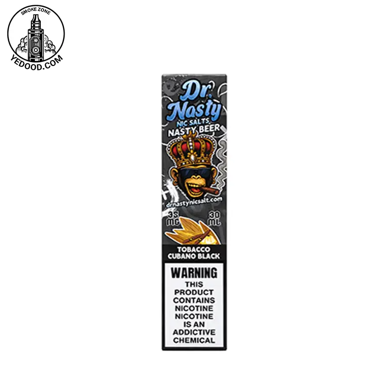 سالت تنباکو کوبانو بلک دکتر نستی – DR NASTY TOBACCO CUBANO BLACK SALT