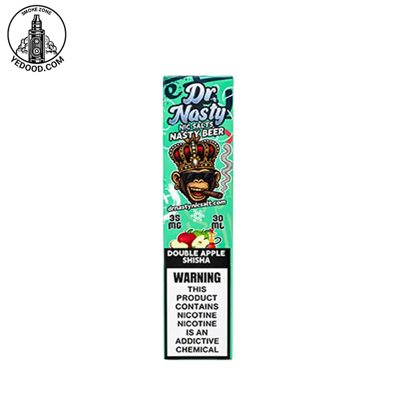 سالت دوسیب قلیانی دکتر نستی – DR NASTY DOUBLE APPLE SHISHA SALT