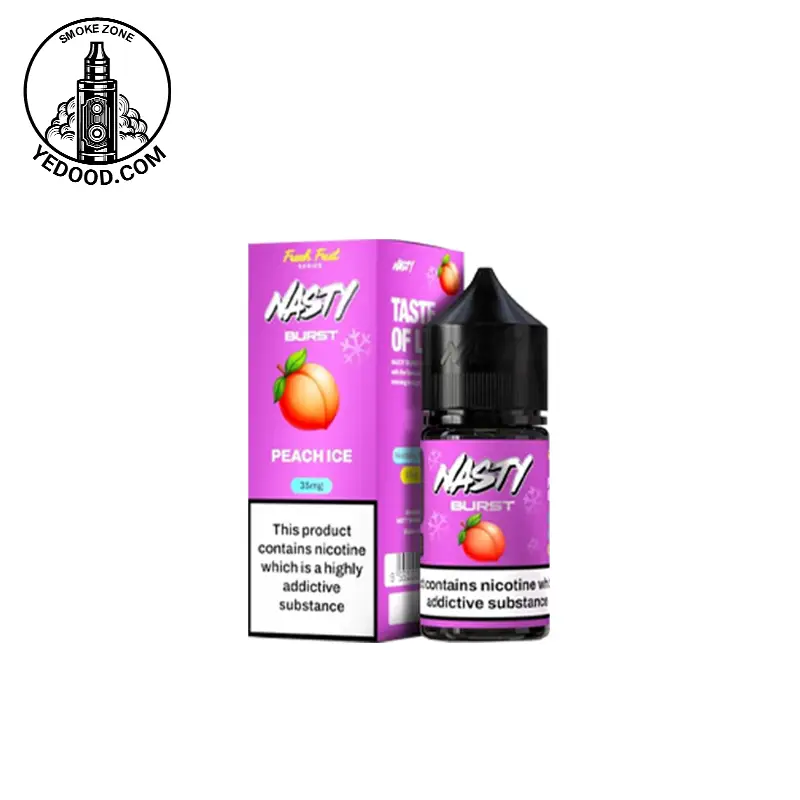 سالت هلو یخ سری برست نستی _ NASTY BURST PEACH ICE SALT