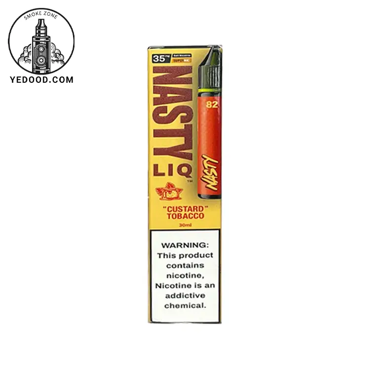 سالت تنباکو کاستارد نستی _ NASTY CUSTARD TOBACCO SALT