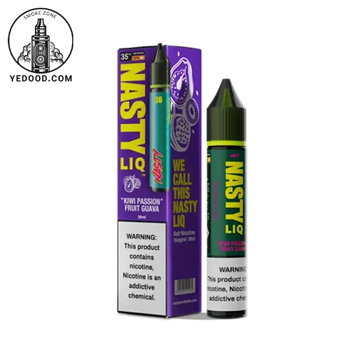 سالت کیوی پشن فروت گواوا نستی _ NASTY KIWI PASSION FRUIT GUAVA SALT